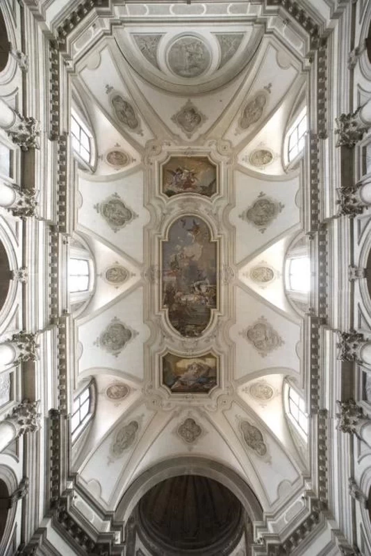 Soffitto della chiesa di Santa Maria del Rosario - Venezia